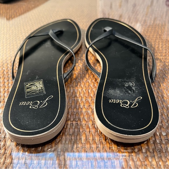 J. Crew flip flops. - Picture 2 of 4